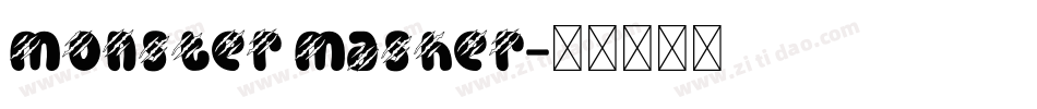 Monster Masher字体转换